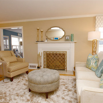 New England colonial adds some Glam