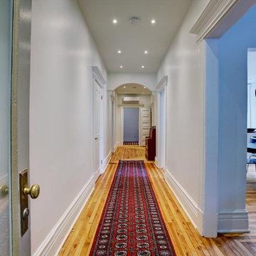 Improvement of a 7½ rooms restrictring architectural interventions