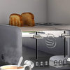 Swan ST19020GRN Retro 4 Slice Toaster, Gray