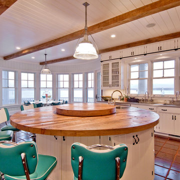 Retro Rustic Kitchen