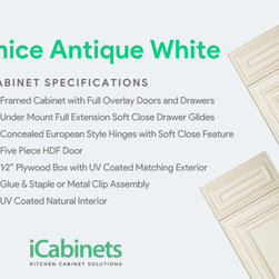 Venice Antique White - Kitchen Cabinetry