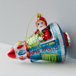santa super apollo hanging christmas decoration - Christmas Ornaments