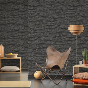 Brick Wallpaper Accent Wall