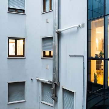 Casa con cucina passante