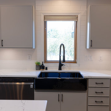 Kitchen Remodel Featuring the Timeless Kitchen Solvers Classic Collection