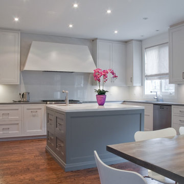 Contemporary Framed Kitchen