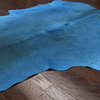 Animal Inspirations Hides Area Rug, Rectangle, Blue, 5'7"x5'7"