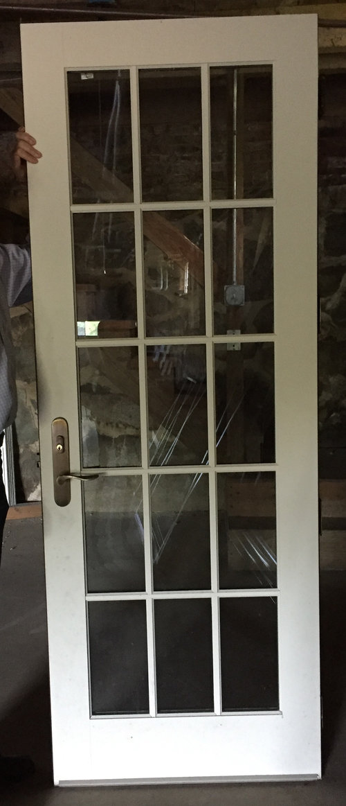 French Doors And Window Alignment, Muntins For Sliding Glass Doors