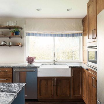 Playful rustic kitchen Everett WA