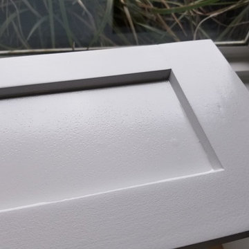 Cheap cabinet paint job