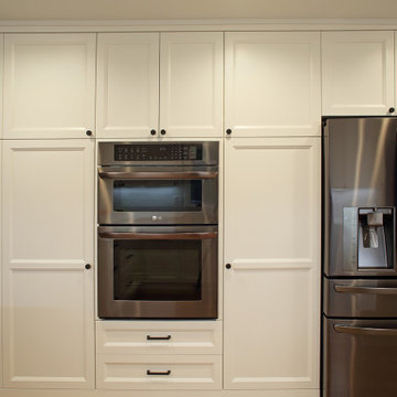 Black stainless appliances