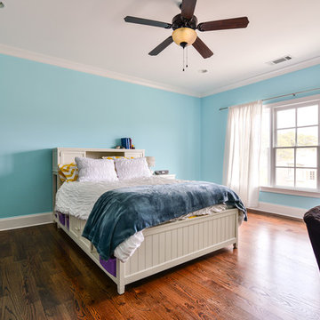Transitional Custom Home Bedroom - Marietta, GA
