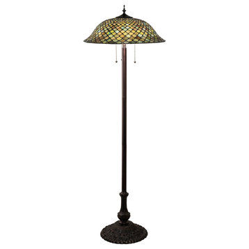 62 High Fishscale Floor Lamp