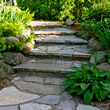 Calico Flagstone Steps