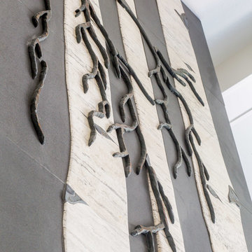 8 Birch Fireplace