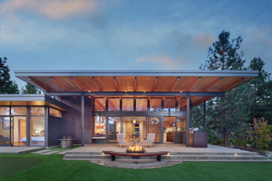 Inspiration for an exterior home remodel in Seattle