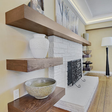 Indirect Ceiling Lighting for Living Room