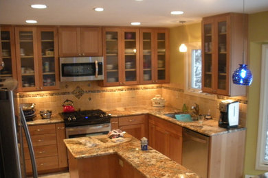 Inspiration for a timeless kitchen remodel in Other