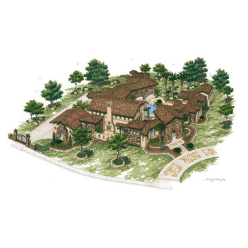 TRADITIONAL RESIDENCE RENDERINGS