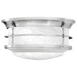 Elk Home - Elk Home Two Light Flush Mount, Brushed Nickel Finish - Style: IndustrialTwo Light Flush Moun Brushed Nickel *UL Approved: YES Energy Star Qualified: n/a ADA Certified: n/a  *Number of Lights: Lamp: 2-*Wattage:60w Incandescent bulb(s) *Bulb Included:No *Bulb Type:Incandescent *Finish Type:Brushed Nickel