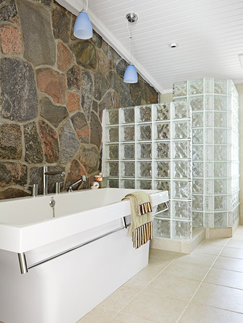 15+ Best Glass Block Bathroom Ideas & Photos Houzz