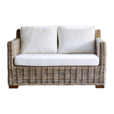 Kubu Rattan 2-Seater Sofa
