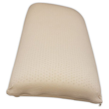Oval Cloud Latex Pillow, Queen