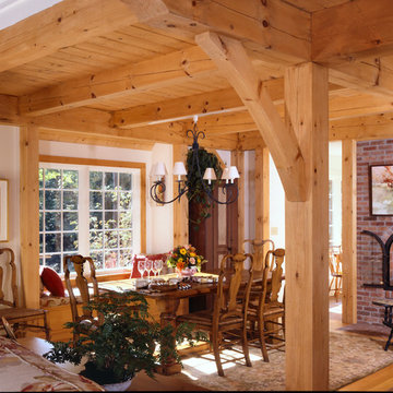 Post and Beam Storybook Cottage
