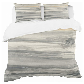 Watercolor Colorfields Ii Glam Duvet Cover Set, King