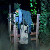 Lifesize Animatronic Witch, Lights and Sound