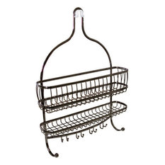 50 Most Por Oil Rubbed Bronze Shower Cads For 2019 Houzz Hanging Metal Shower Caddy Oiled Bronze