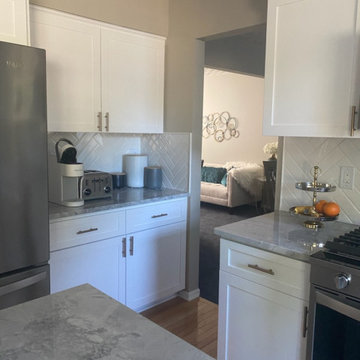 Delaware Ohio Kitchen Cabinet Refacing Remodeling Project