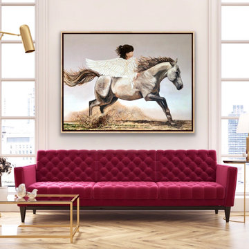 Commission Custom Artwork NYC - "Heart and Soul"