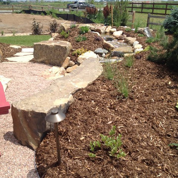 A Colorado Themed Family Outdoor Living Space