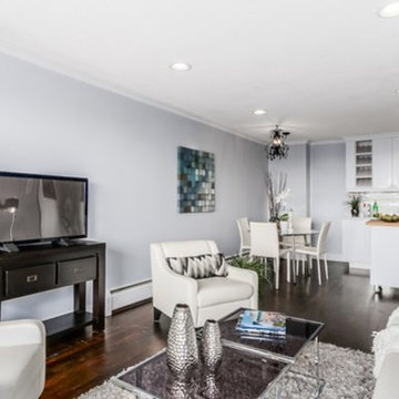 STAGING OLDER CONDO - 5340 E. HASTINGS, BURNABY