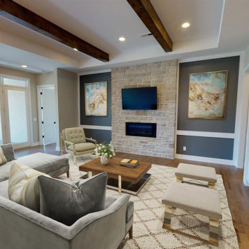 The Villas Of Montgomery | Custom Patio Model Home