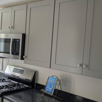 Pebble Grey NorthPoint Cabinets