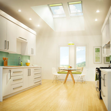 Velux No Leak Solar Powered Fresh Air Skylights