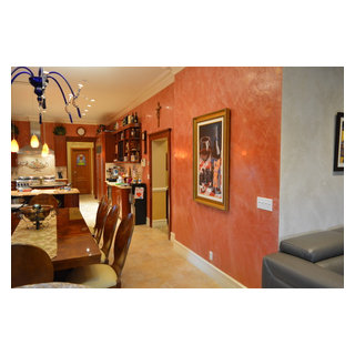 Manhattan Interior Venetian Plaster - Traditional - Dining Room - New ...