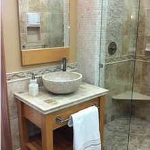 Favorite powder room, master bath,