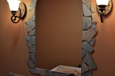 Inspiration for a contemporary powder room remodel in San Francisco