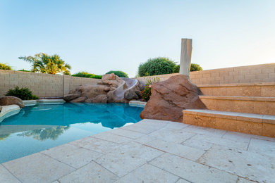 Trendy pool photo in Phoenix