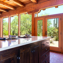 Corrales adobe kitchen remodel
