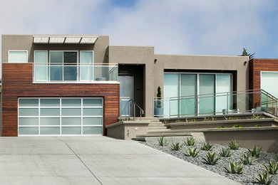 Example of a minimalist home design design in San Francisco