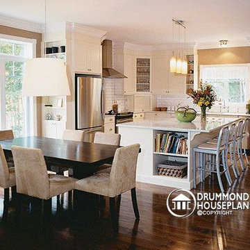 Beautiful new Modern Farmhouse home in photos # 3830 by Drummond House Plans