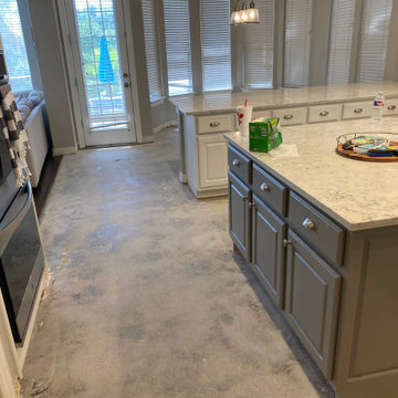 Dustless Tile Removal for Re-modeling
