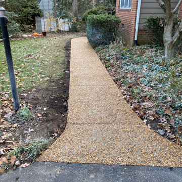 Broom and Exposed Aggregate Concrete Jobs