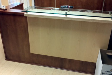Reception Desk and Lobby Panels