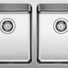 Blanco 442768 Formera 33"x18" Equal Double Bowl Kitchen Sink, Stainless Steel