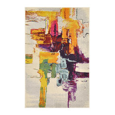 Unique Loom Beige Estrella Regis 3' 3 x 5' 3 Area Rug